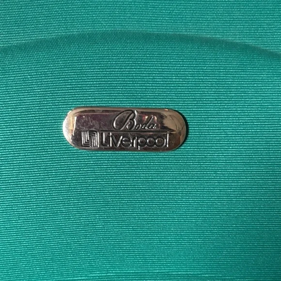 Vintage Liverpool Green Travel Bag - Picture 4 of 8